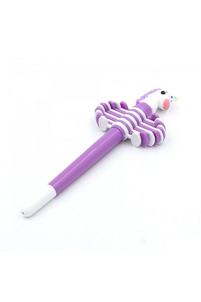 BM GİFT DESİGN Purple unicorn rollerball pen, crazy collection