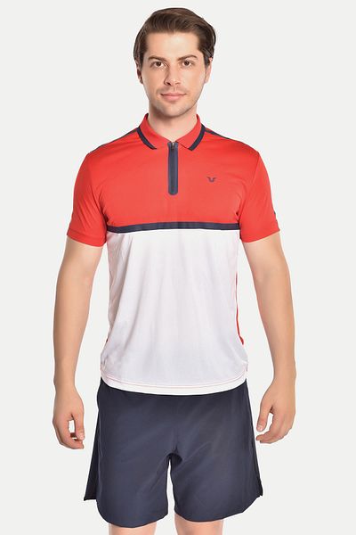 bilcee Ανδρικό μπλουζάκι προπόνησης Polo Neck FS-1760