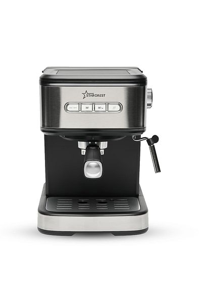 STARCREST Espressor STARCREST SEM-850SLBK, 850W, 20 bar, rezervor detasabil 1.5L, dispozitiv spumare
