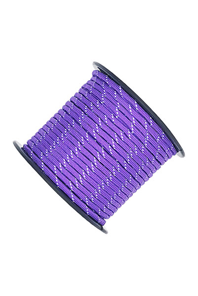 Choice حبل باراكورد عاكس متعدد الوظائف 50 متر بنفسجي 50/100 متر، 7 أنوية، 550...