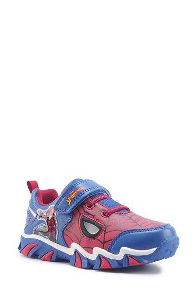 SPIDERMAN Masko.p5fx Pantofi sport iluminați pentru băiat albastru