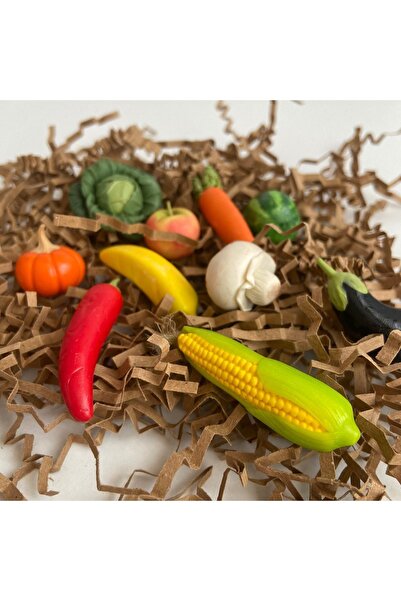 tiny garden Minyatür Meyve Sebze Oyuncağı 10'lu Set