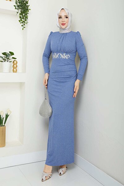 Esma Ανοιξιάτικο Μουσουλμανικό βραδινό φόρεμα