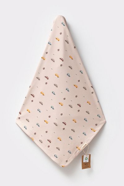 Cassiope Organic Cotton Patterned Soft Textured Daily and Seasonal Blanket