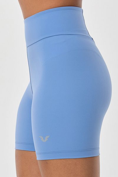 bilcee Women's Azur High Waist Short Length Biker Sports Leggings 9730