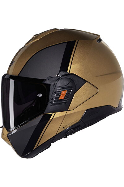 Nolan N120.1 Verniciatura Speciale Çenesi Arkaya Açılır Kask Siyah Camlı (342)