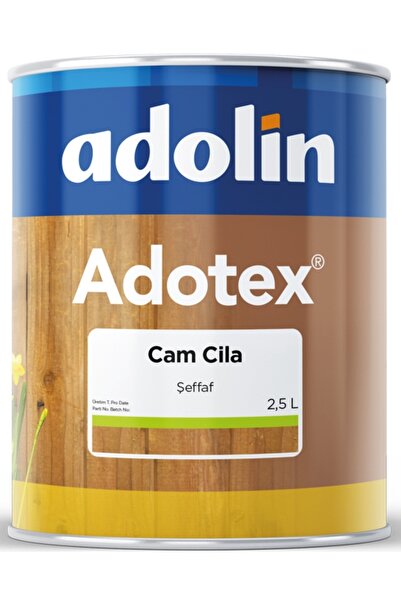 ADOLİN Adolin Adotex Cam Cila Parlak Parke Ahşap Verniği 0.75 LT 1 KG