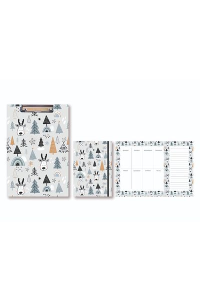 Adalinhome Atakids Lizy Secretarial File, Notebook and Weekly Planner Set of 3