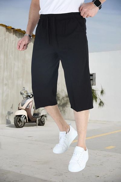 Malerind Capri Plus Size - 100% Cotton Unisex Maleri, Άνετη ελαστική μέση