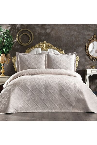 Solinas Collection Soldi Sole Cappuccino Double Bedspread