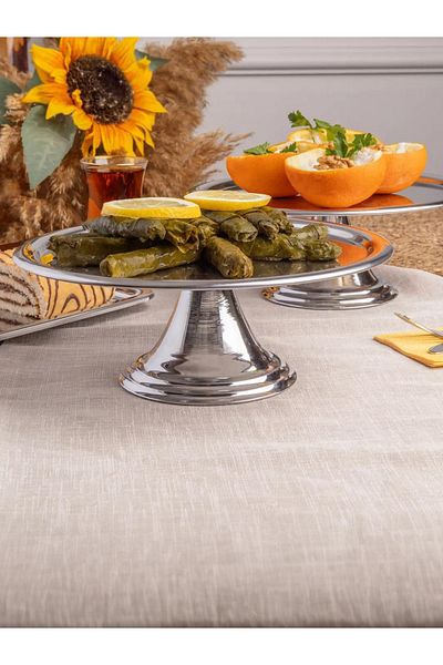 EVSTYLE Round Foot Presentation Holder - Silver