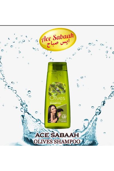 Ace Sabaah OLIVES SHAMPOO 400ML X 2PCS