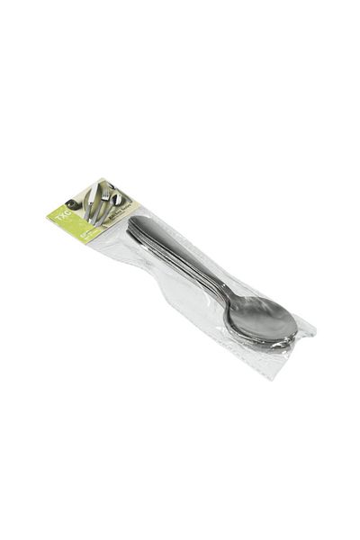 Generic 6-Piece Stainless Steel Teaspoon Set