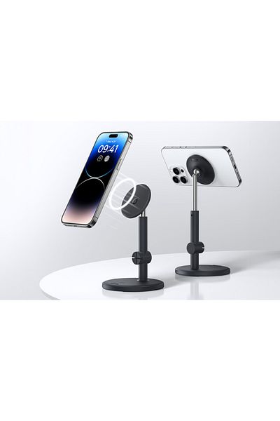 Baseus Baseus MagPro Desktop Phone Stand - Cluster Black
