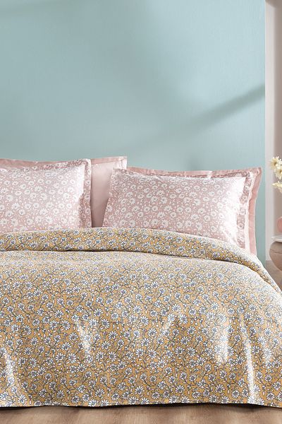 Yataş April Single Pique Set - Yellow