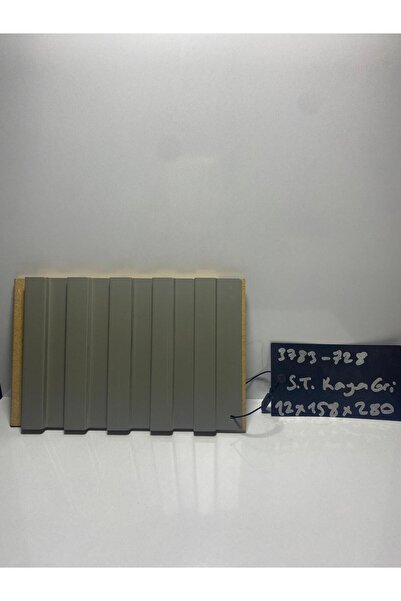 AGT LB-3783 SOFT TOUCH KAYA GRİ DUVAR DEKORASYON PROFİLİ 12X158X280 MM