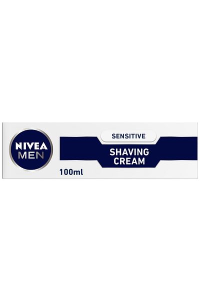 NIVEA MEN Sensitive Shaving Cream, Chamomile & Hamamelis, 100ml