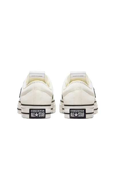 Converse Star Player 76 Premium Canvas Erkek Beyaz Günlük Ayakkabı ERKEK LS AYAKKABI