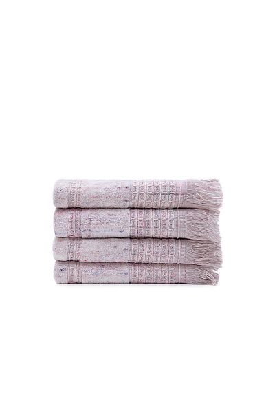 Ecocotton Σετ πετσετών χεριών Maia 4 τεμαχίων 100% βιολογικό βαμβάκι Inject Powder 30x50 cm