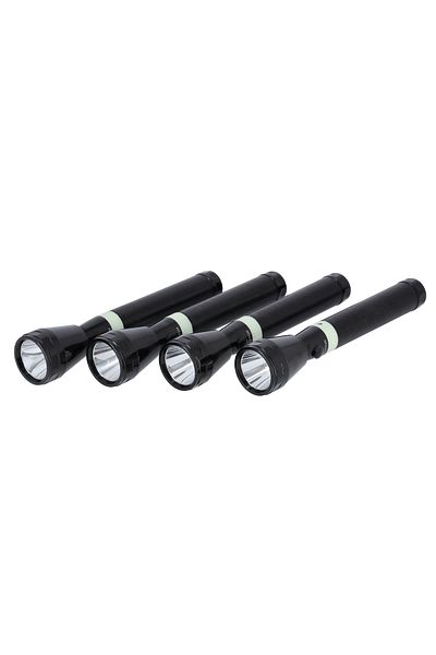 KRYPTON Rechargeable LED Flashlight, CREE LED, 1900mAh Battery, Unbreakable Lens, for Camping & Hiking