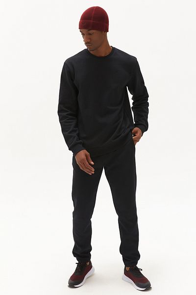 bilcee Peak Ανδρικά Μαύρα Βαμβακερά Φούτερ Jogger 7019