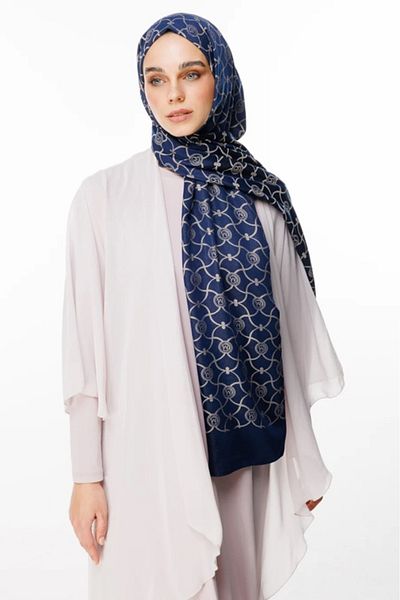 Mooncorn Σάλι διπλής όψης Marrakech Pattern