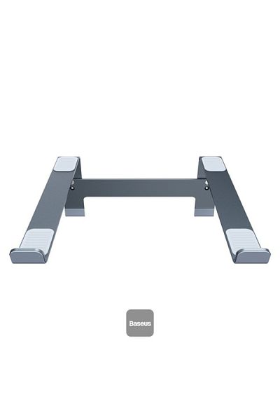 Baseus حامل كمبيوتر محمول من سلسلة UltraStable المكتبي (قابل للتعديل بأربع سرعات) - رمادي فضائي