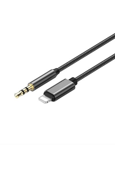 Bastec Lightning to 3.5mm Jack For Mobile Phone, AUX cable for iPhone