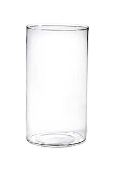 Borosil Vision Elegance Flute Glass Set Of 6- Microwavable, Large White