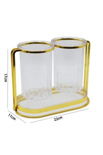 Generic Plastic cutlery holder with draining tray