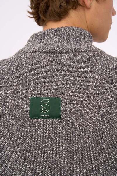 Socrates Dergi Світла футболка з логотипом та повним застібкою на блискавці