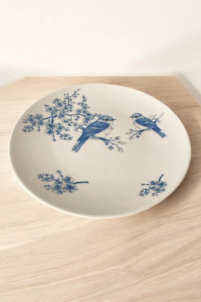 Trendymutfak Serenat Cake Plate 20cm 6 Pieces Plate
