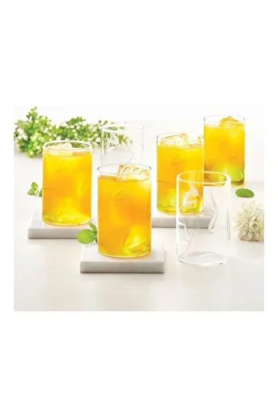Borosil Glasses Set Of 6 White 295.0ml