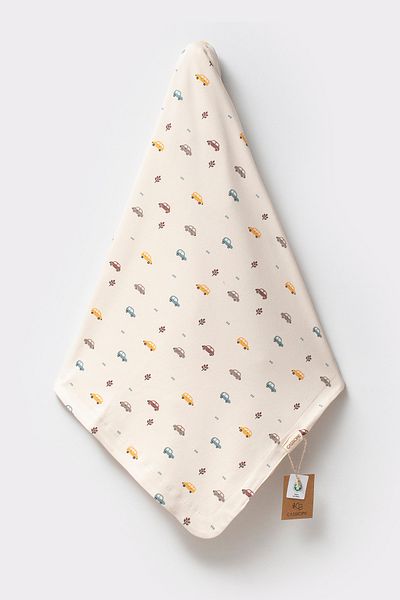Cassiope Organic Cotton Patterned Soft Textured Daily and Seasonal Blanket