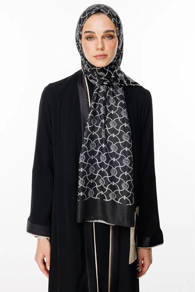 Mooncorn Σάλι διπλής όψης Marrakech Pattern