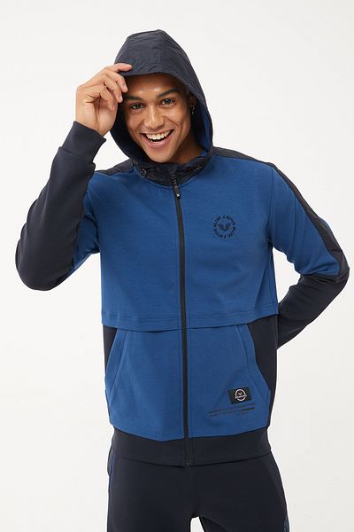 bilcee Men's Indian Hooded Lycra Cotton Tracksuit 1525