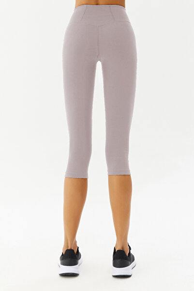 bilcee Colanți liliac cu talie înaltă - elastice și de recuperare, bumbac organic 0116