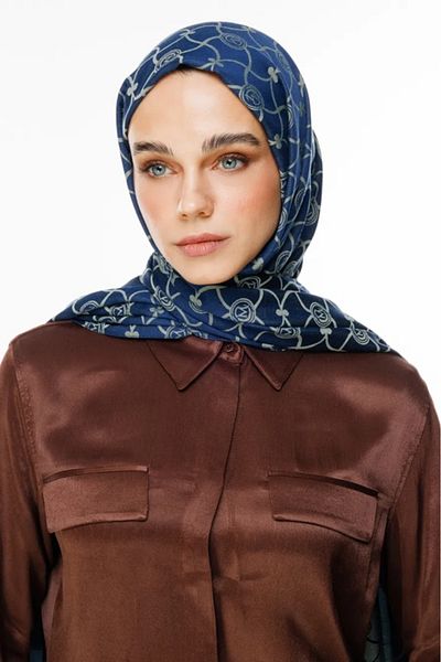 Mooncorn Σάλι διπλής όψης Marrakech Pattern