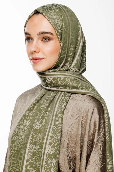 Mooncorn Lavin Pattern Double Sided Shawl