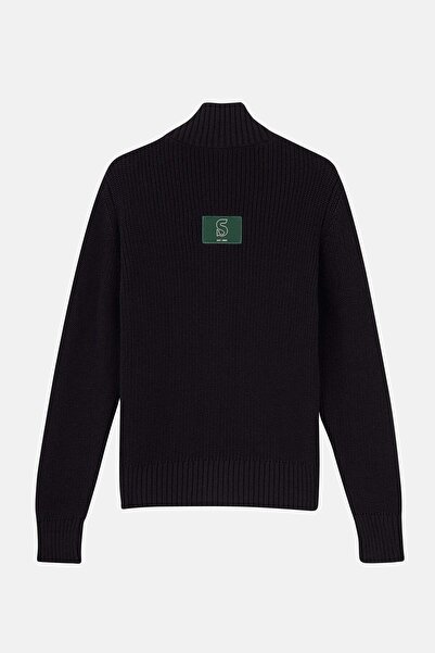 Socrates S Логотип на блискавці Трикотаж - Чорний