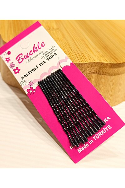 Monalisa Home 12 قطعة من الإبزيم السلكي الأسود الفاخر