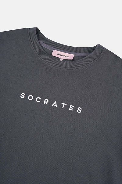 Socrates Dergi SuperSoft Ακίνδυνος Μη Με Ξεχνάς Μη Με Ξεχνάς Αυτιά Γάιδαρος Μπλούζα - Ανθρακί