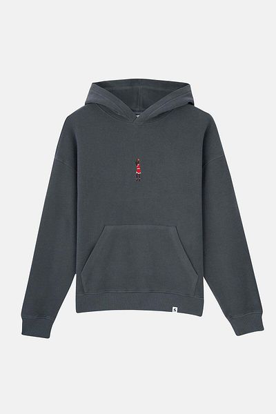 Socrates Dergi SuperSoft Hoodie - Η Airness Ανθρακί