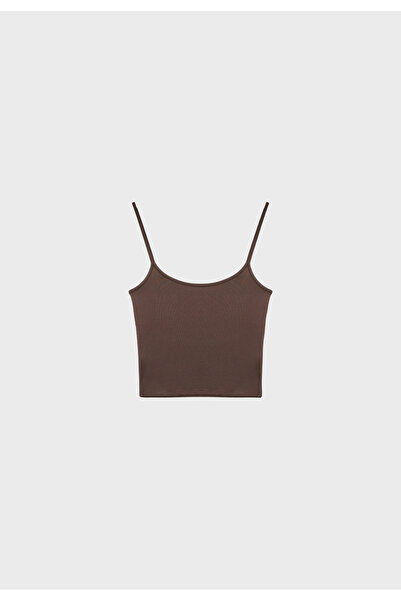 Stradivarius Strappy polyamide top