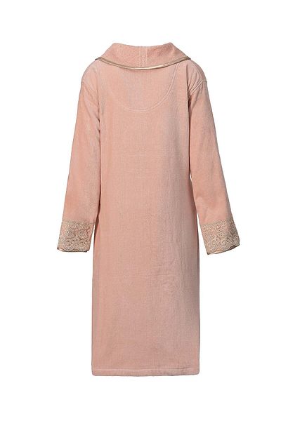 Ecocotton Γυναικείο μπουρνούζι Tuğsen 100% οργανικό βαμβάκι με κορδόνια σε σκόνη