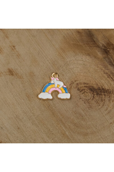 Prestij Boncuk Апарат за бижута и аксесоари с дъга и жълти метални пръстени