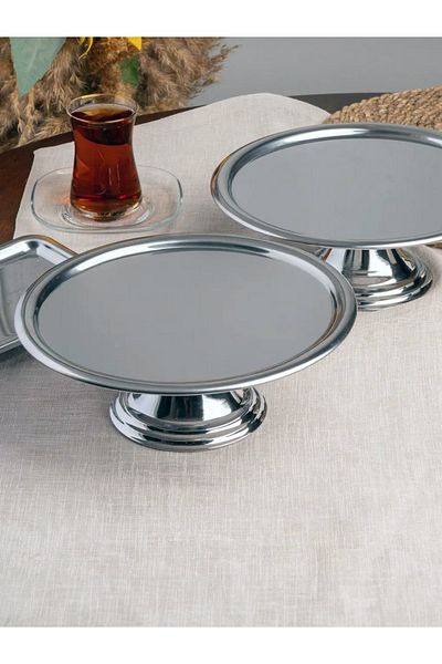 EVSTYLE Round Foot Presentation Holder - Silver
