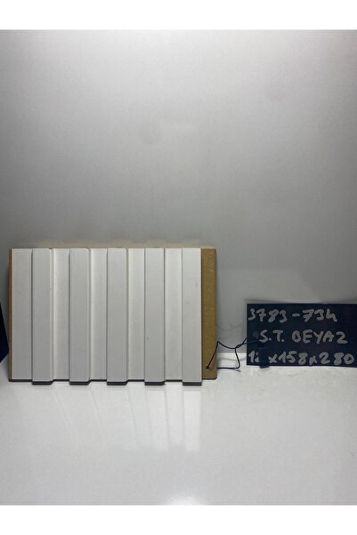 AGT LB-3783 SOFT TOUCH BEYAZ DUVAR DEKORASYON PROFİLİ 12X158X280 MM