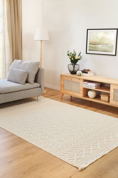 Kaşmir Halı 7/24 Iskandinav Zade Salon Mutfak Halısı Yolluk