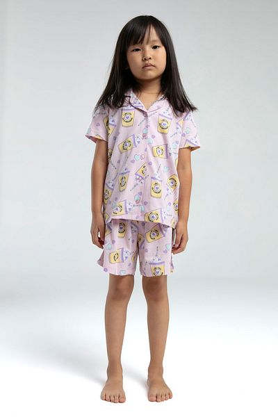 Rolypoly Girl's Pink Pajama Set